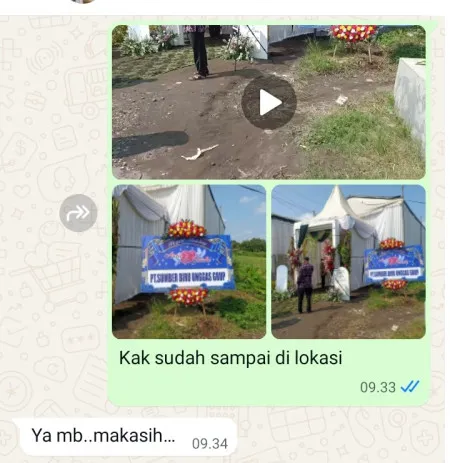 Pengiriman Karangan Bunga Cempaka Putih Barat